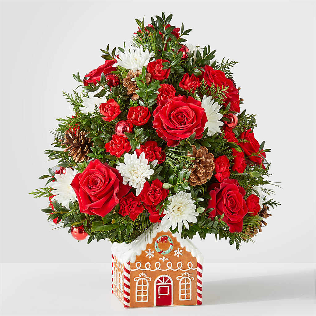 Spiced Gingerbread Tree – Landers Flowers, Savannah MO