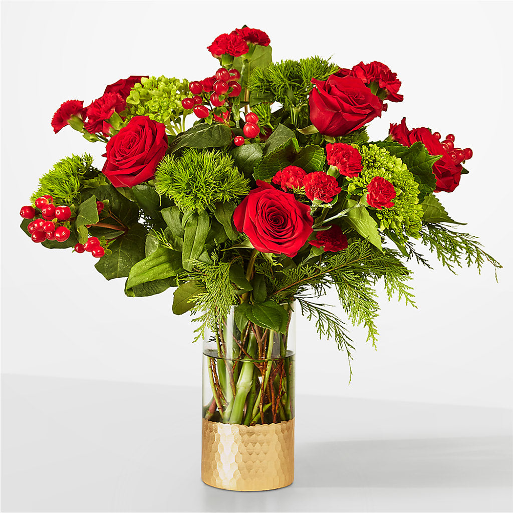 Plaid Throw Bouquet – Landers Flowers, Savannah MO