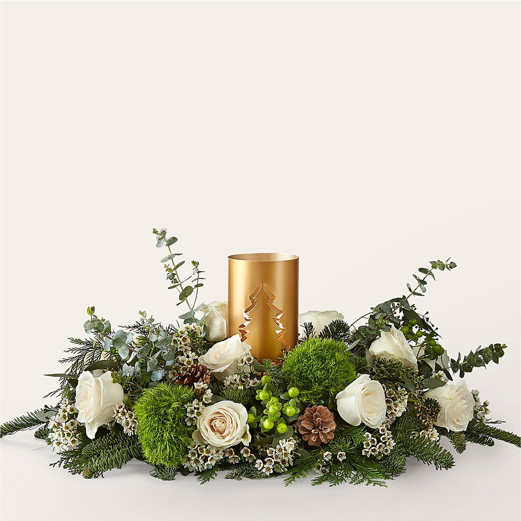 Chestnuts Roasting Centerpiece – Landers Flowers, Savannah MO