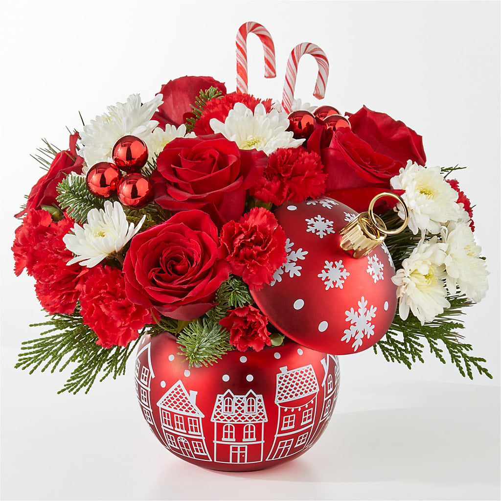 Cheer in the Air Ornament – Landers Flowers, Savannah MO