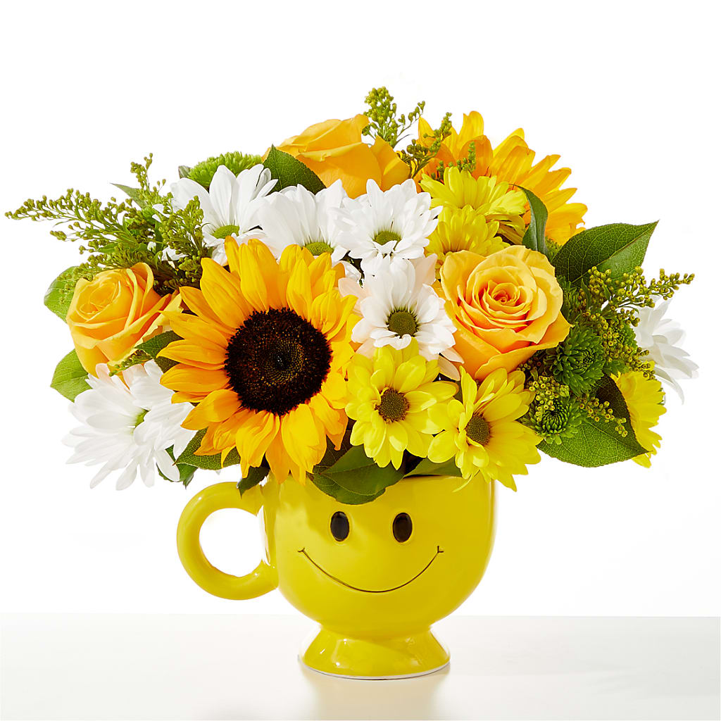 Be Happy Bouquet – Landers Flowers, Savannah MO