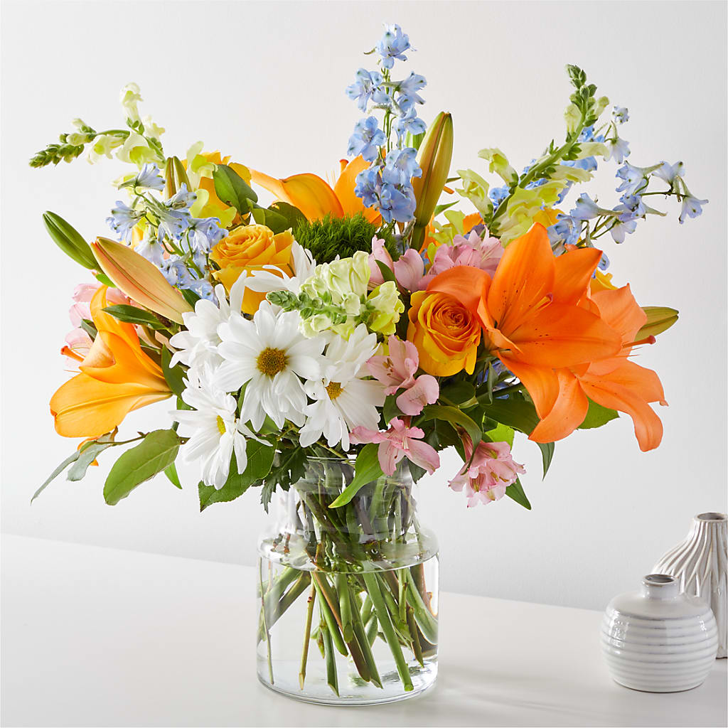 Sun Salutation Bouquet – Landers Flowers, Savannah MO