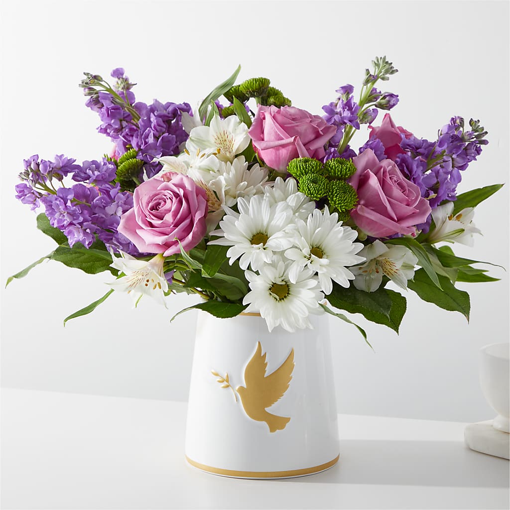 Garden of Peace Bouquet – Landers Flowers, Savannah MO