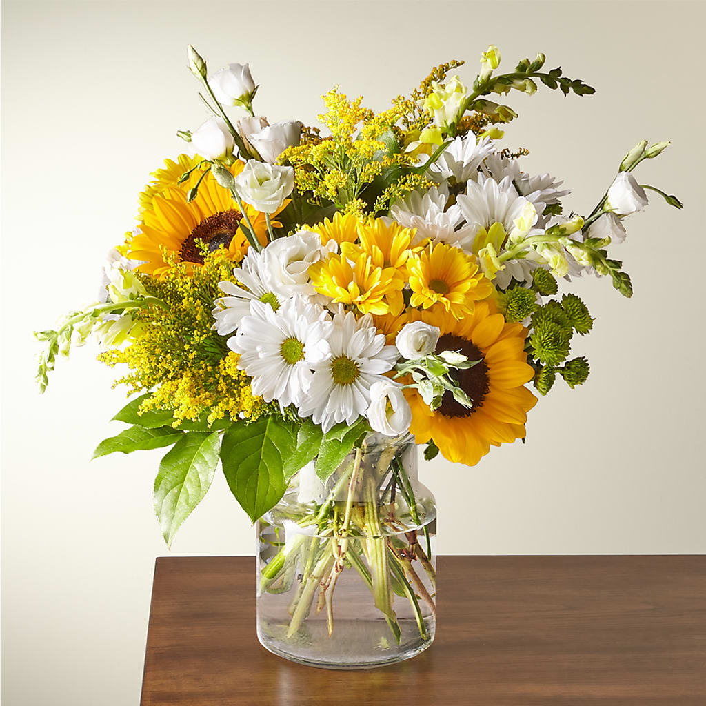 Hello Sunshine Bouquet – Landers Flowers, Savannah MO