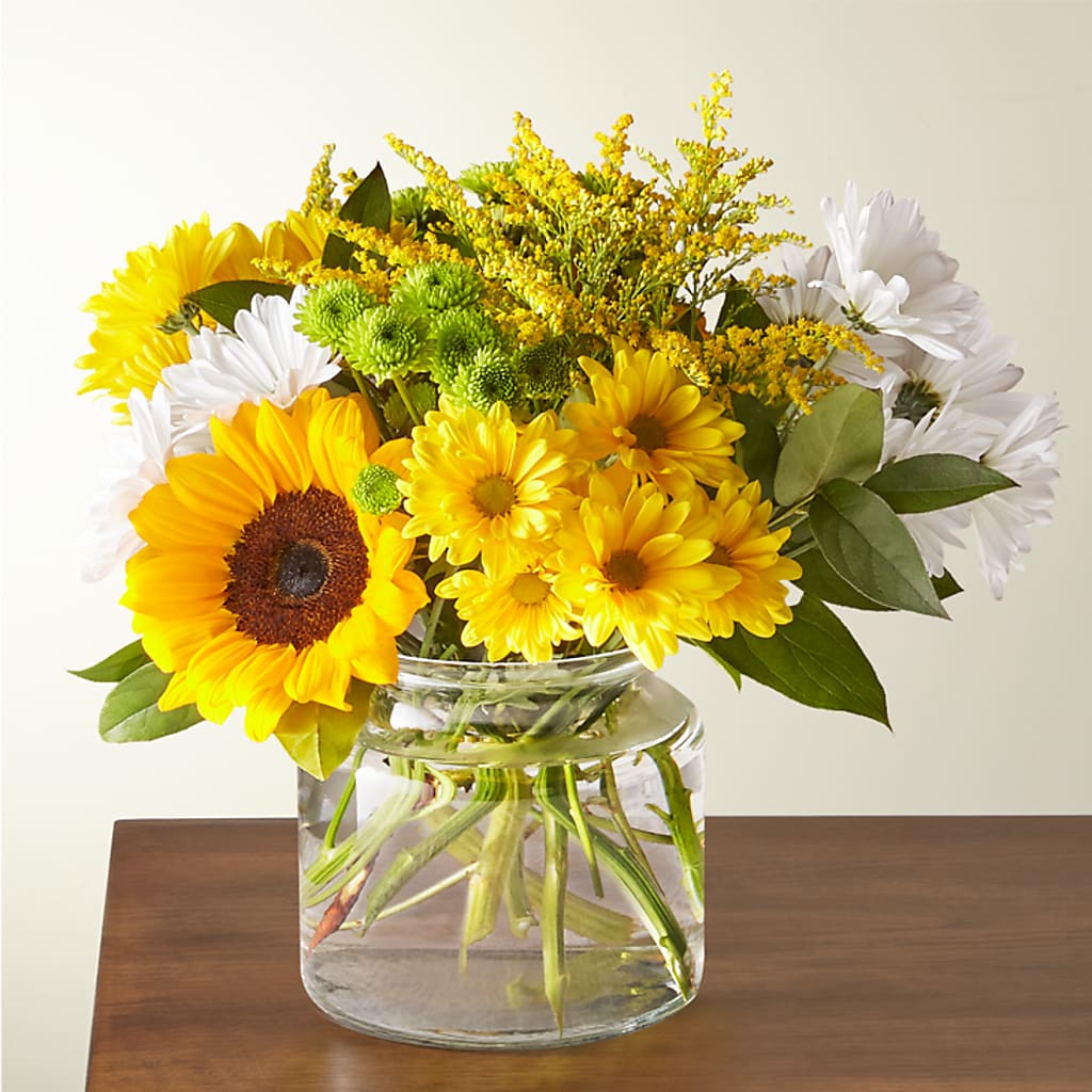 Hello Sunshine Bouquet – Landers Flowers, Savannah MO