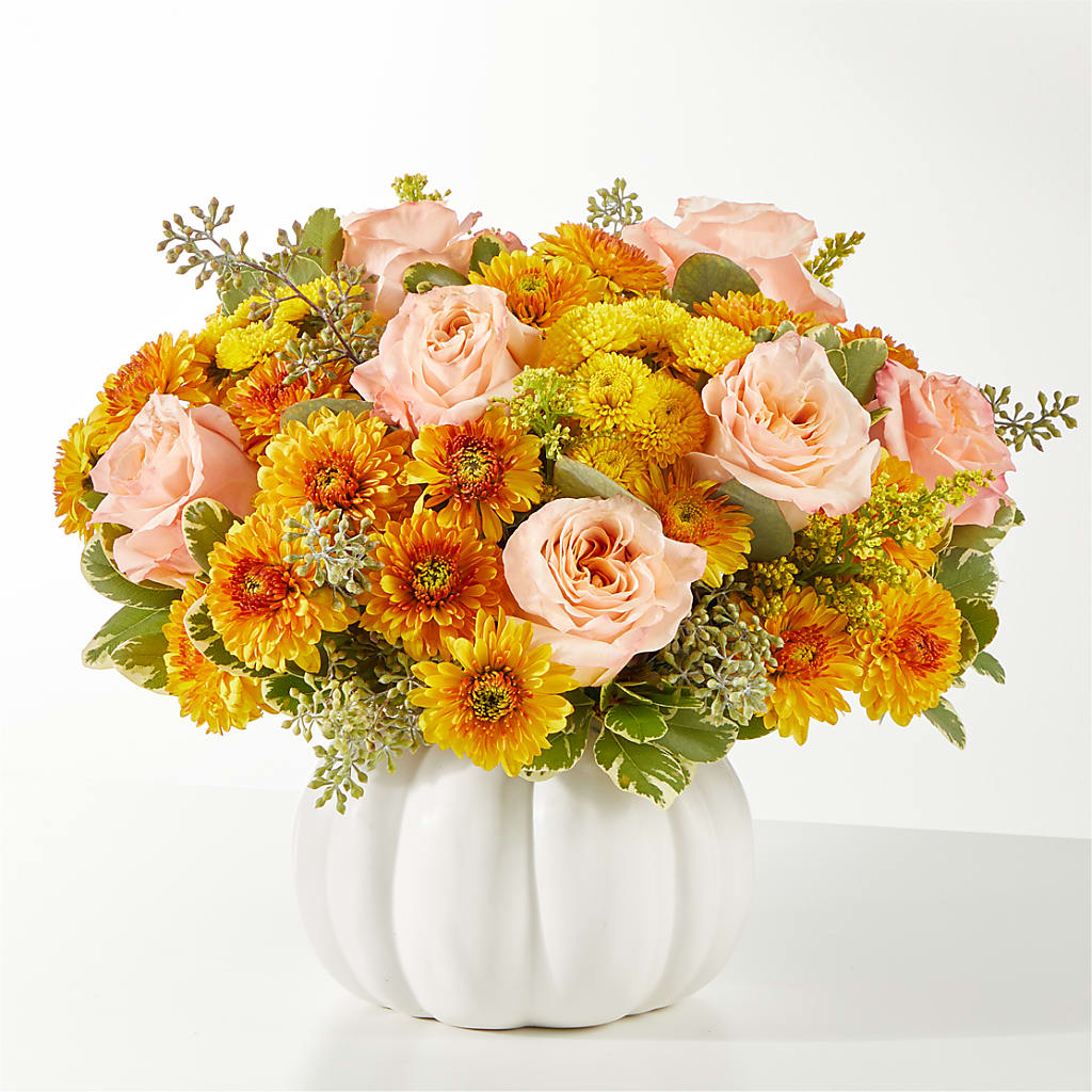 Peachy Pumpkin – Landers Flowers, Savannah MO