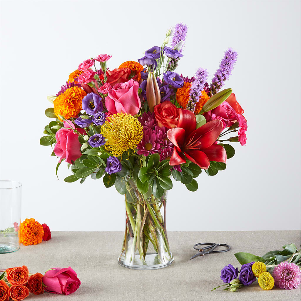 Feast of Color – A Florist Original – Landers Flowers, Savannah MO