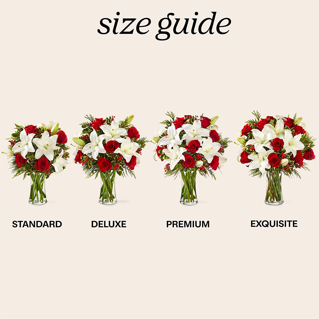 Sparkling Snowflakes Bouquet – Landers Flowers, Savannah MO