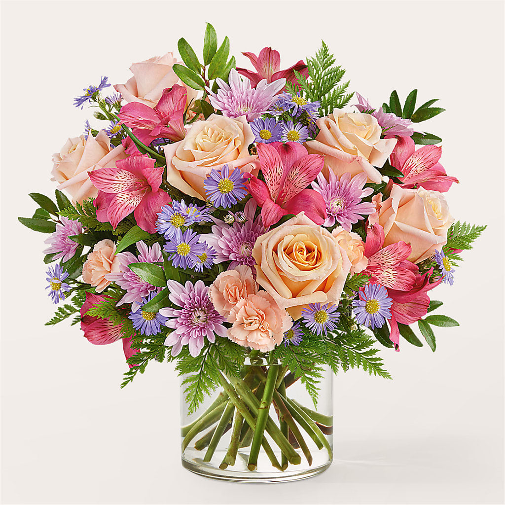 Sunset Serenade Bouquet – Landers Flowers, Savannah MO