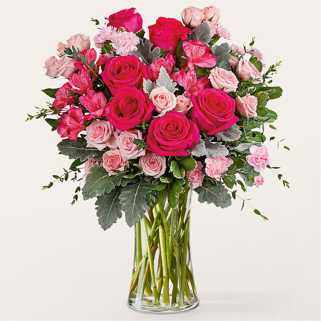 Tickled Pink Bouquet – Landers Flowers, Savannah MO