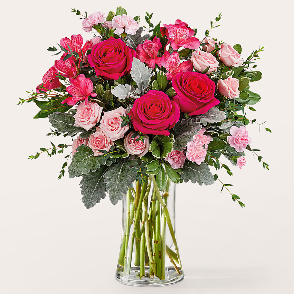 Tickled Pink Bouquet – Landers Flowers, Savannah MO