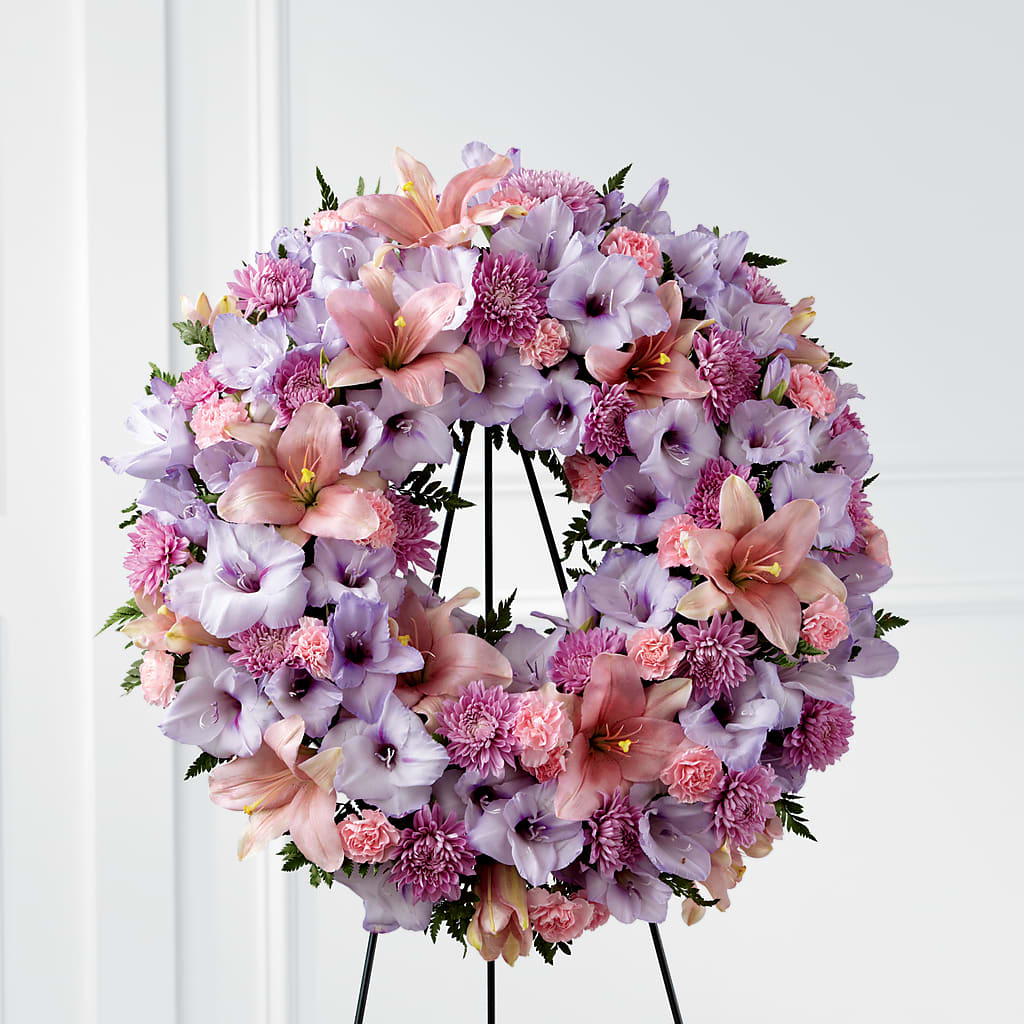 Beloved Friend Wreath – Landers Flowers, Savannah MO