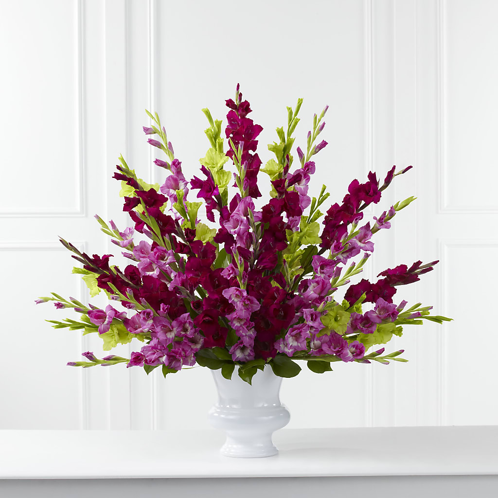 Solemn Offering Arrangement – Landers Flowers, Savannah MO