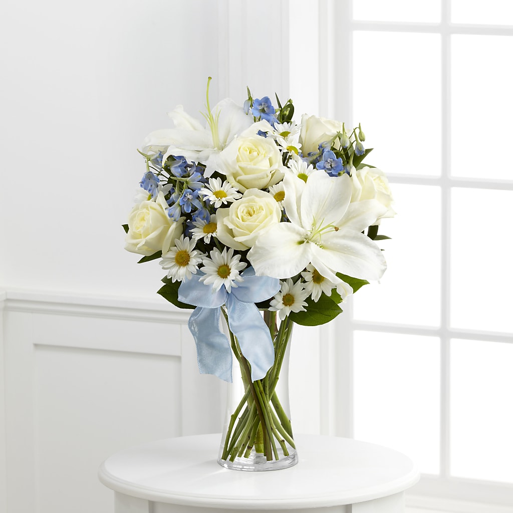 Sweet Peace Bouquet – Landers Flowers, Savannah MO