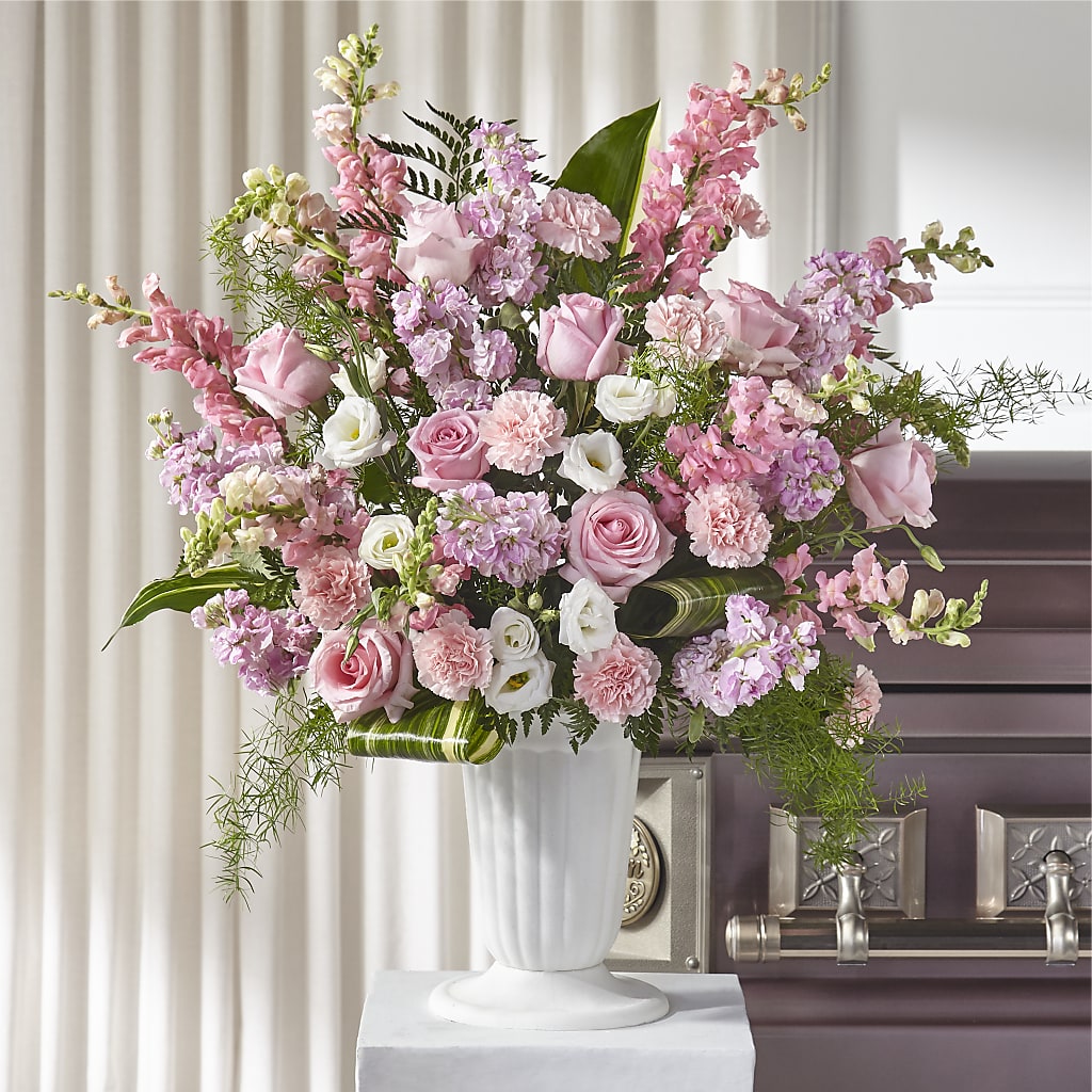 Divine Comfort Arrangement – Landers Flowers, Savannah MO