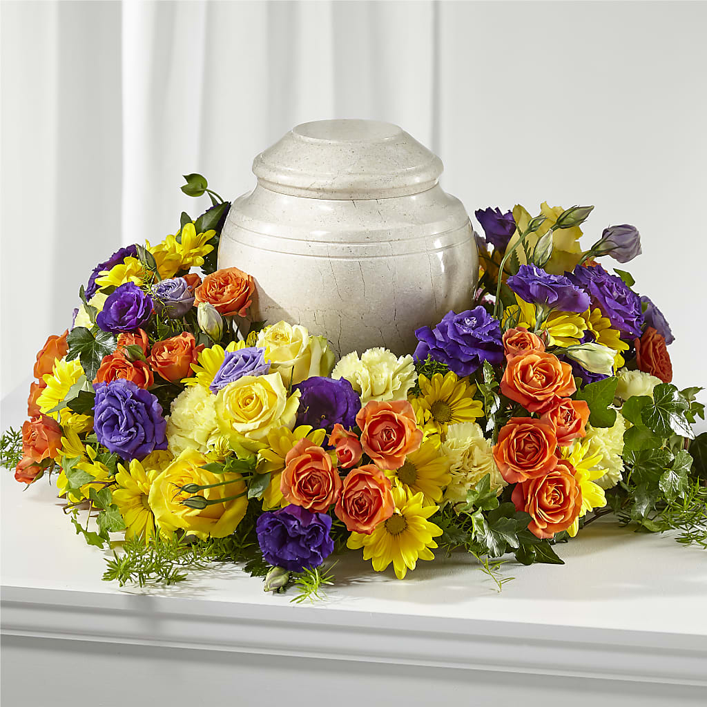 Blossoms of Remembrance Cremation Adornment – Landers Flowers, Savannah MO