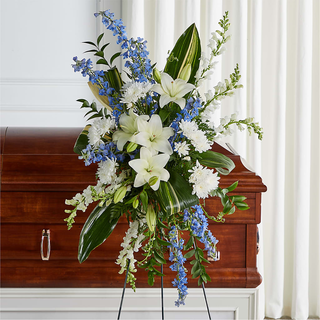 Eternal Impressions Standing Spray – Landers Flowers, Savannah MO