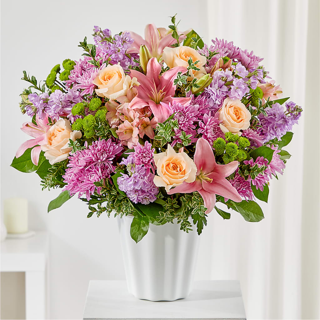 Supportive Embrace Tabletop Basket – Landers Flowers, Savannah MO