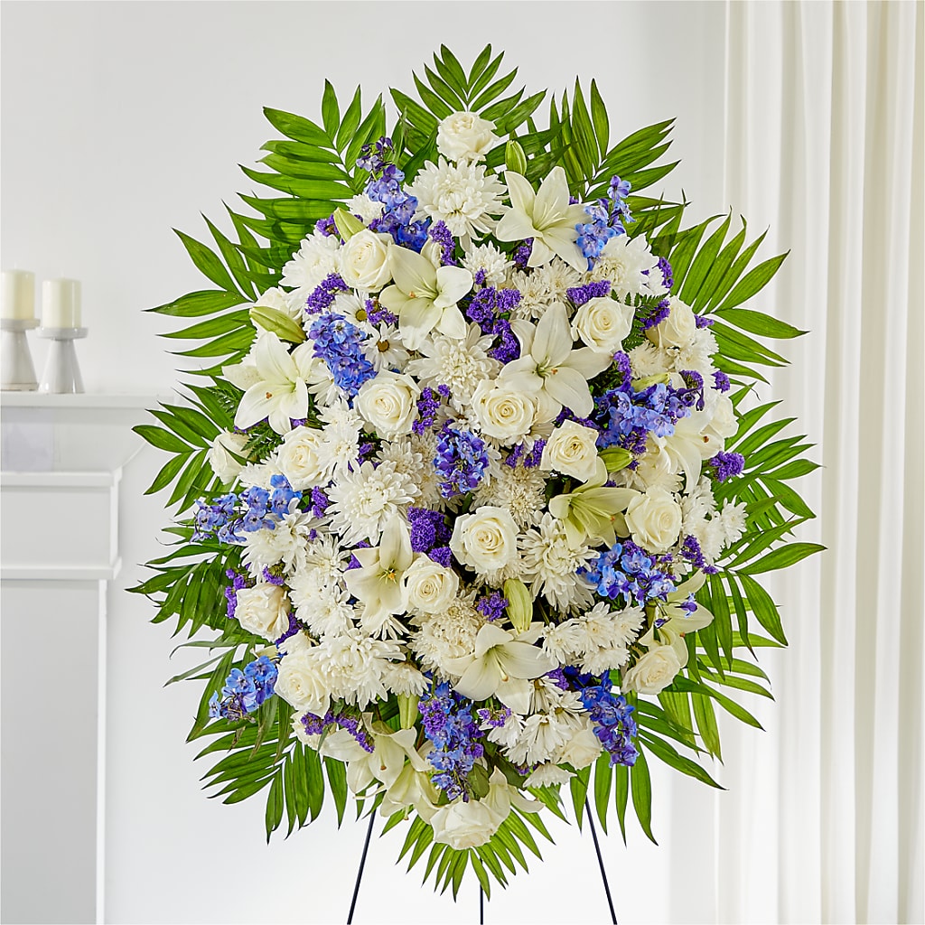 At Rest Standing Spray – Landers Flowers, Savannah MO
