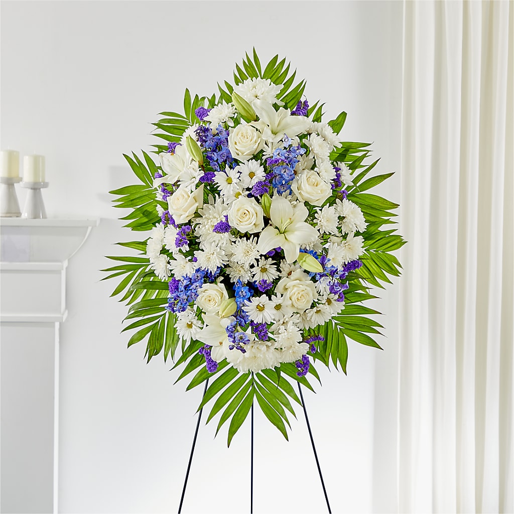 At Rest Standing Spray – Landers Flowers, Savannah MO