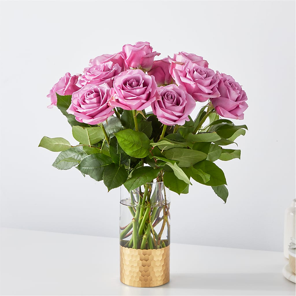 Secret Admirer Lavender Rose Bouquet – Landers Flowers, Savannah MO