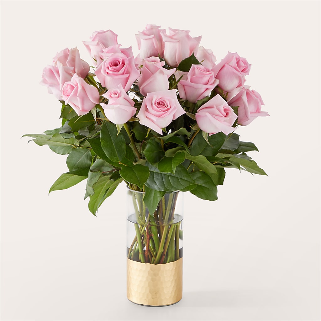 Picture Perfect Pink Rose Bouquet – Landers Flowers, Savannah MO