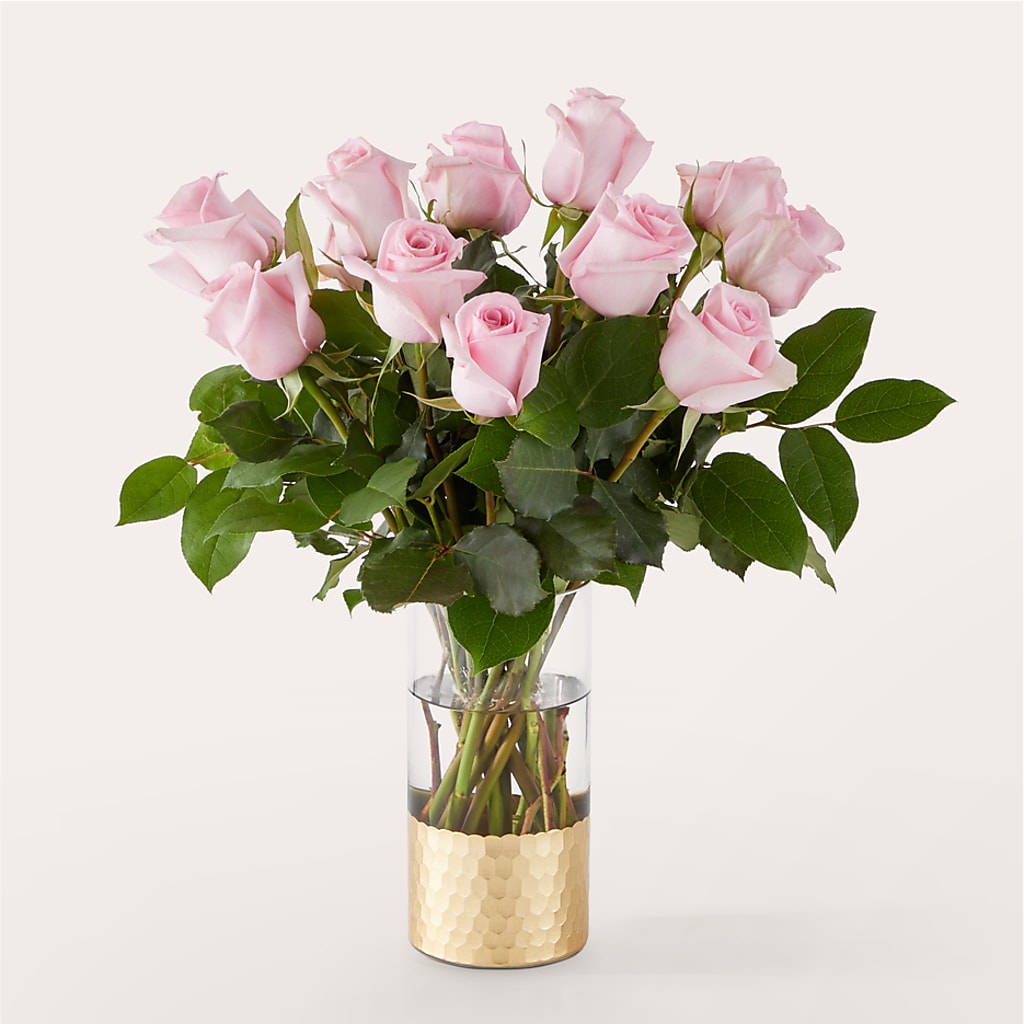 Picture Perfect Pink Rose Bouquet – Landers Flowers, Savannah MO