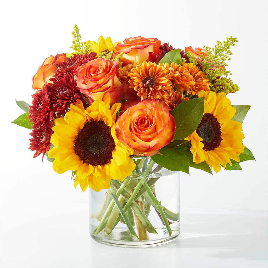 Flannel Scarf Bouquet – Landers Flowers, Savannah MO