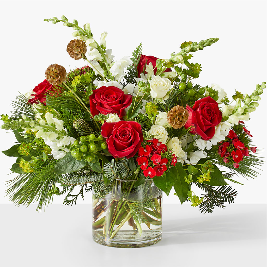 Deck the Halls Bouquet – Landers Flowers, Savannah MO