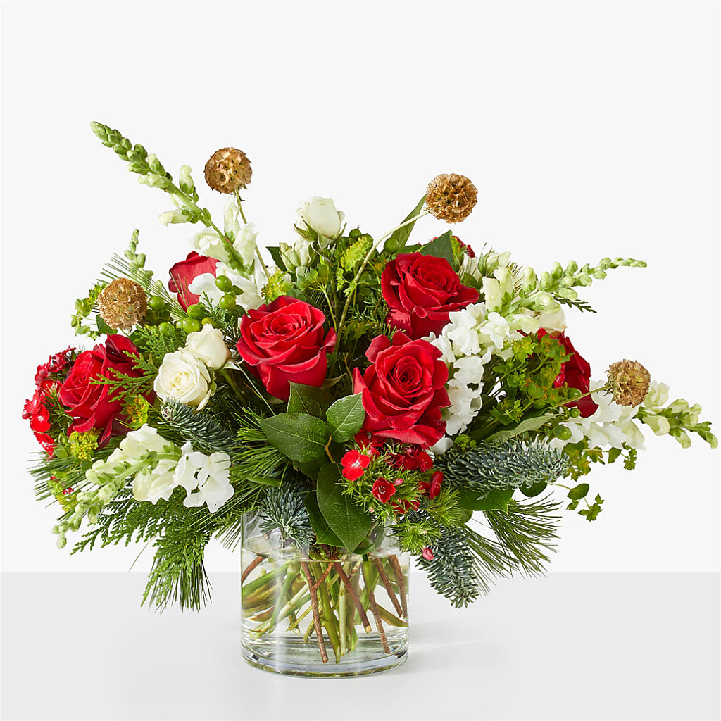 Deck the Halls Bouquet – Landers Flowers, Savannah MO