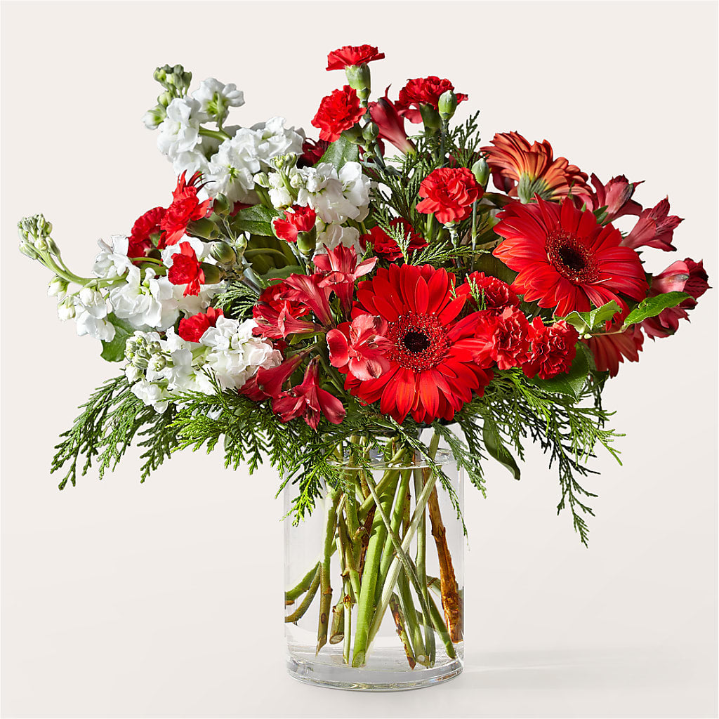 Holidaisy Bouquet – Landers Flowers, Savannah MO