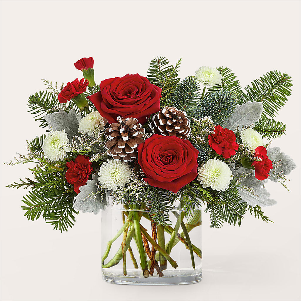 Yule Cheer Bouquet – Landers Flowers, Savannah MO