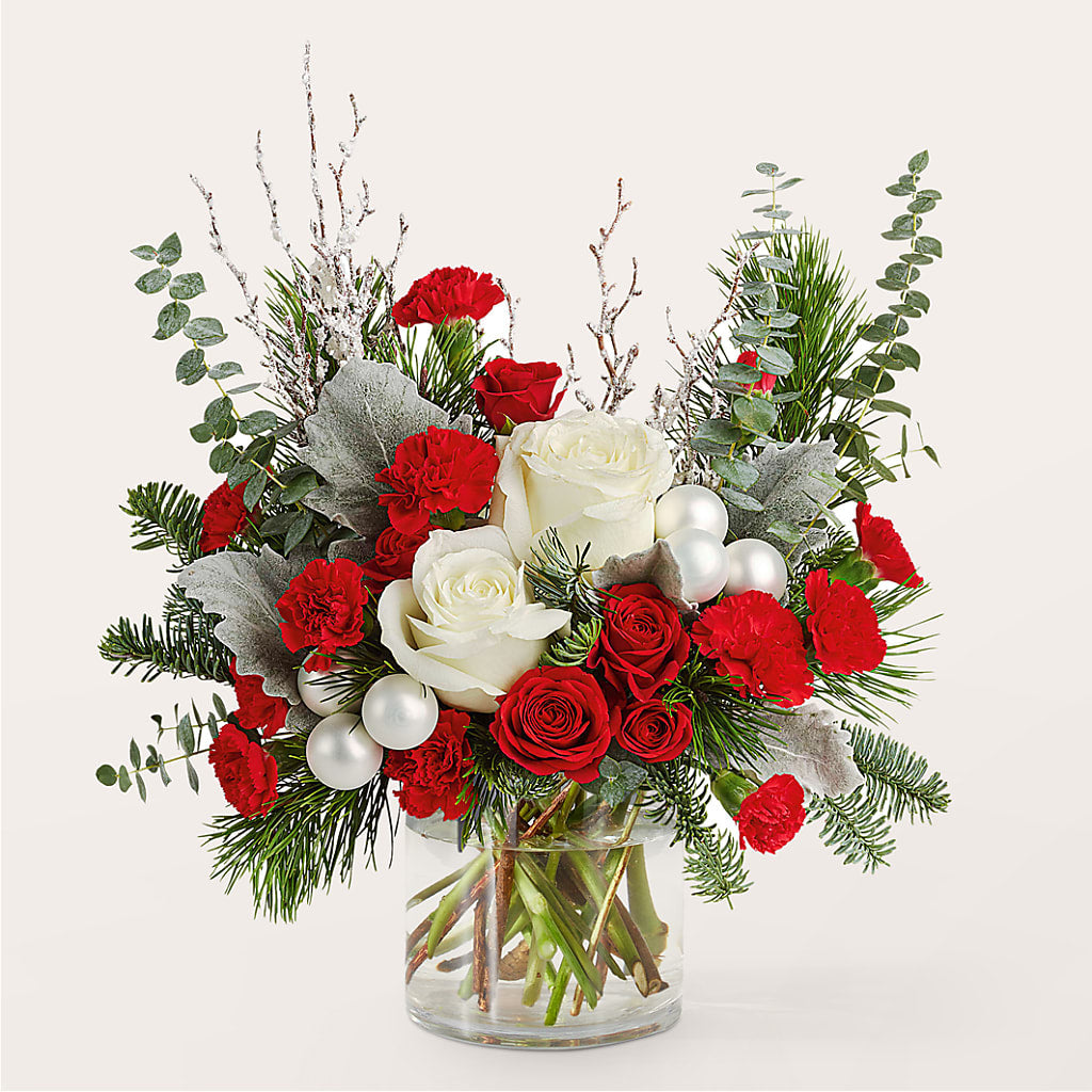 Trimming the Tree Bouquet – Landers Flowers, Savannah MO