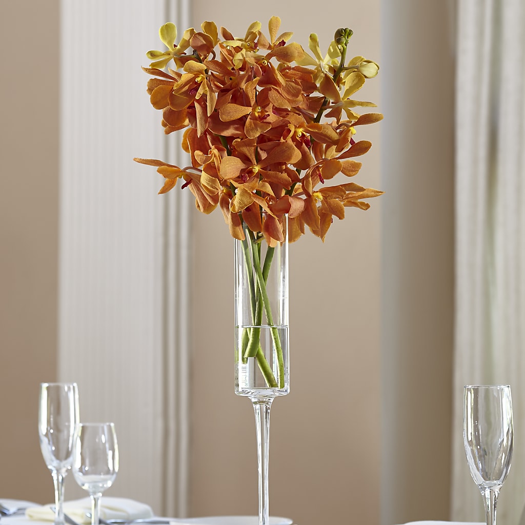 Orange Mokara Bouquet – Landers Flowers, Savannah MO