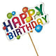 Happy Birthday Pick –  Landers Flowers, Savannah MO