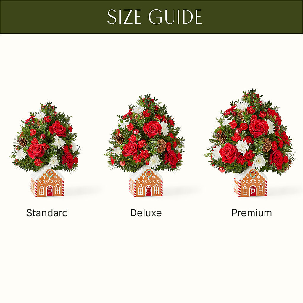 Spiced Gingerbread Tree –  Landers Flowers, Savannah MO