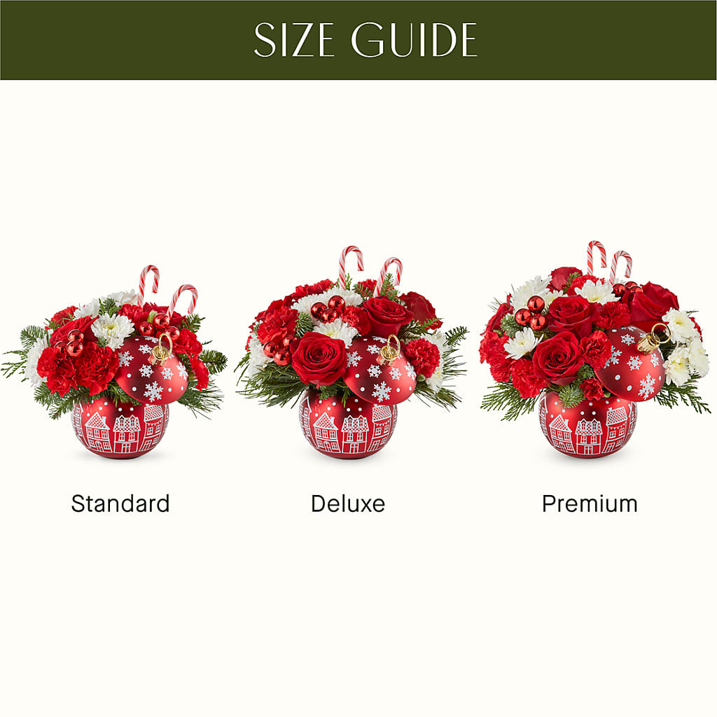 Cheer in the Air Ornament –  Landers Flowers, Savannah MO