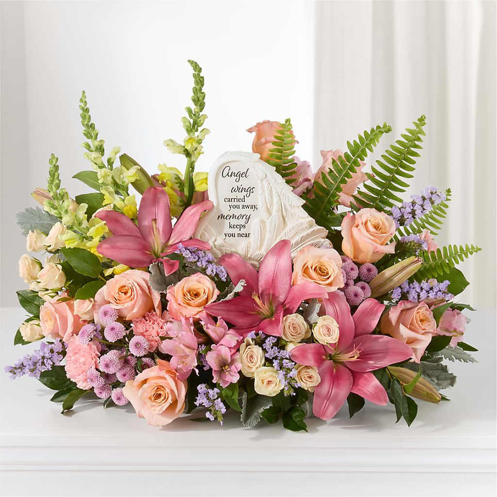 Gentle Light Arrangement –  Landers Flowers, Savannah MO