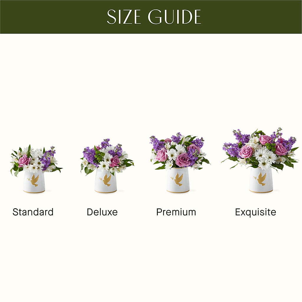 Garden of Peace Bouquet –  Landers Flowers, Savannah MO