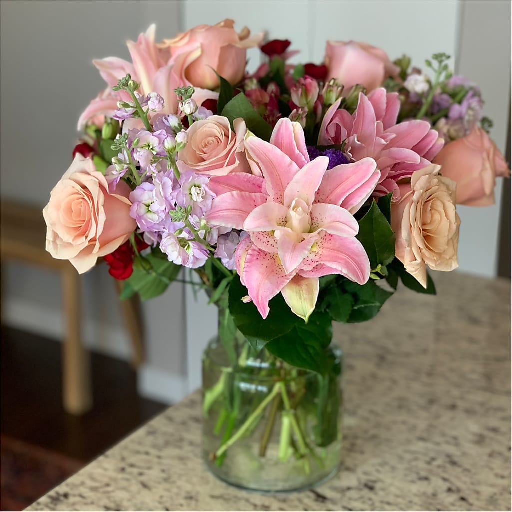 Romantique Bouquet –  Landers Flowers, Savannah MO