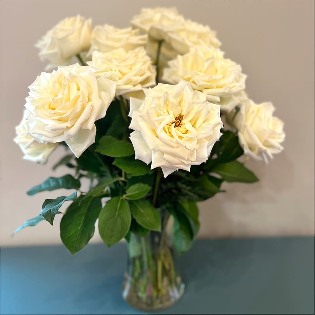 Long Stem Yellow Rose Bouquet –  Landers Flowers, Savannah MO
