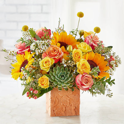 Sunflower Season Bouquet –  Landers Flowers, Savannah MO