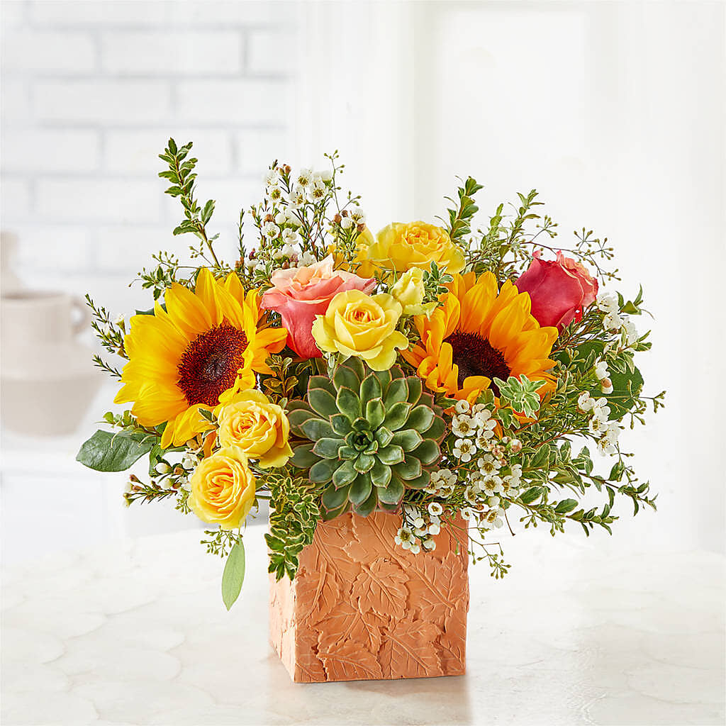 Sunflower Season Bouquet –  Landers Flowers, Savannah MO