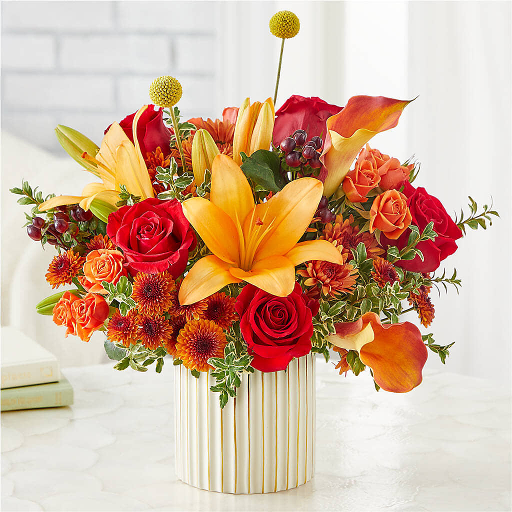 Scarlet Skies Bouquet –  Landers Flowers, Savannah MO