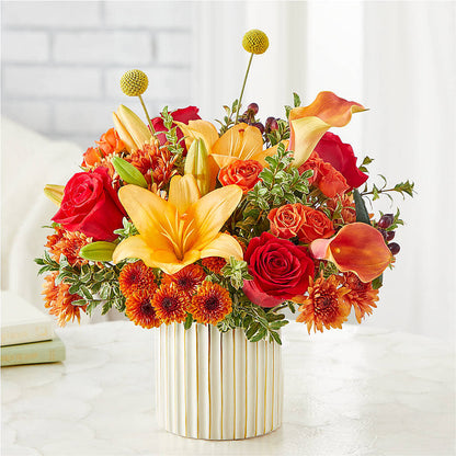 Scarlet Skies Bouquet –  Landers Flowers, Savannah MO