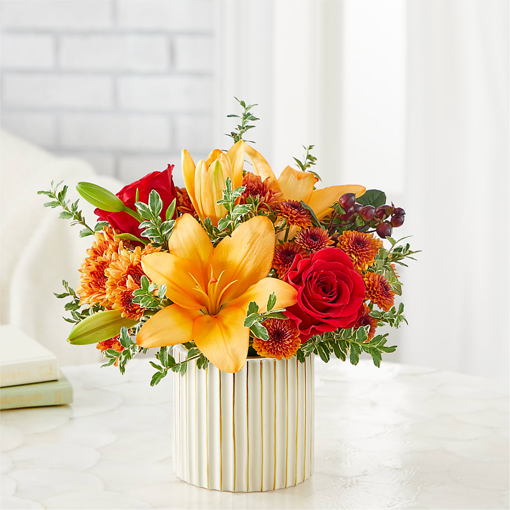 Scarlet Skies Bouquet –  Landers Flowers, Savannah MO