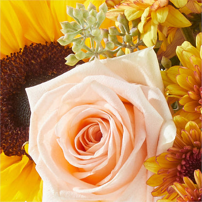 Pumpkin to Talk About Bouquet –  Landers Flowers, Savannah MO