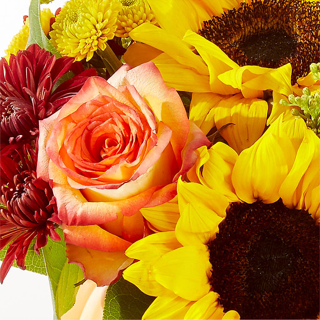Golden Gourd Pumpkin Bouquet –  Landers Flowers, Savannah MO