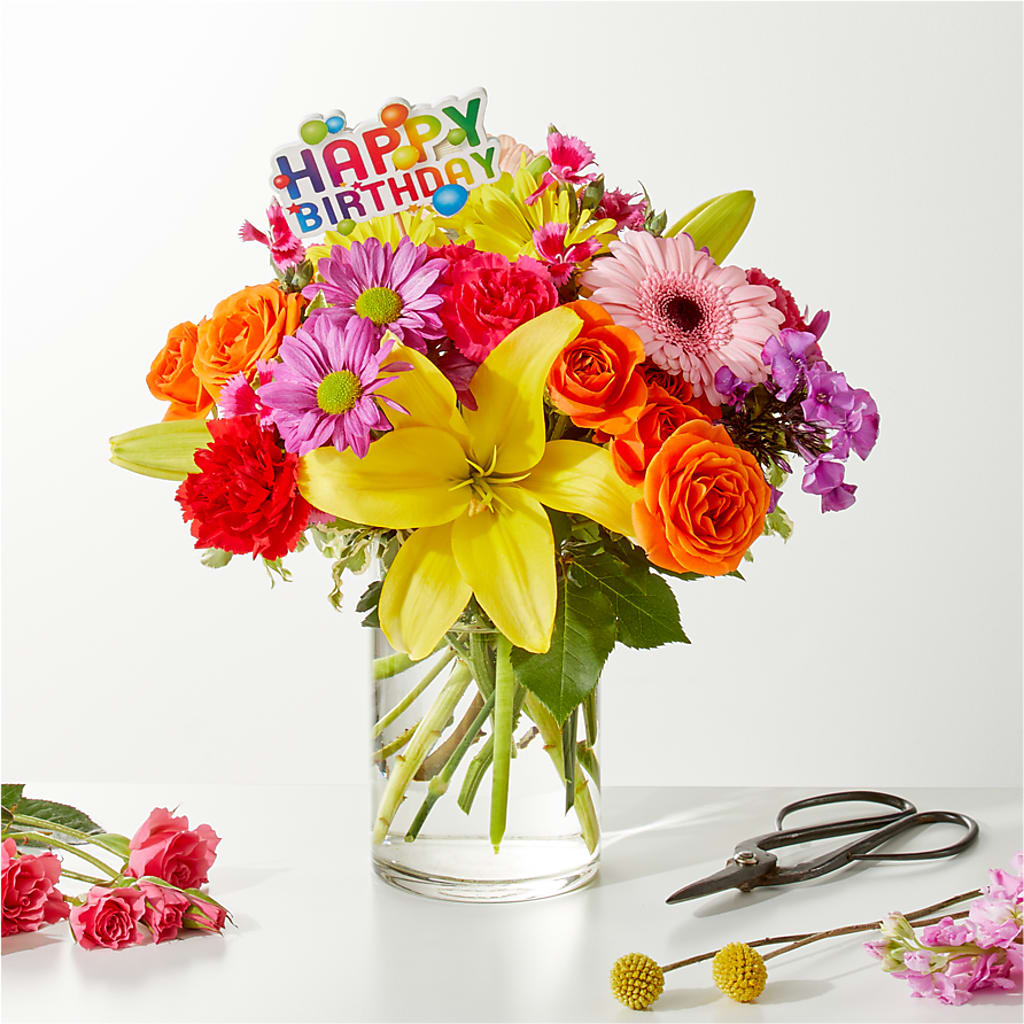 Cue the Confetti - A Florist Original –  Landers Flowers, Savannah MO