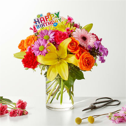 Cue the Confetti - A Florist Original –  Landers Flowers, Savannah MO